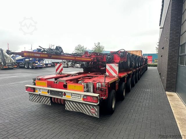Goldhofer THP/MT/ST 28 hydraulic axles with 2x gooseneck, 2x powerpack, 2x drawbar + headers. Goldhofer THP/ MT/ ST 28 HYDRAULIC AXLES WITH 2X GOOSNECK...