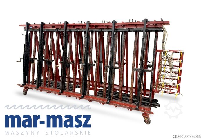 Double-sided trapezoidal pneumatic press jak TECH-FA 