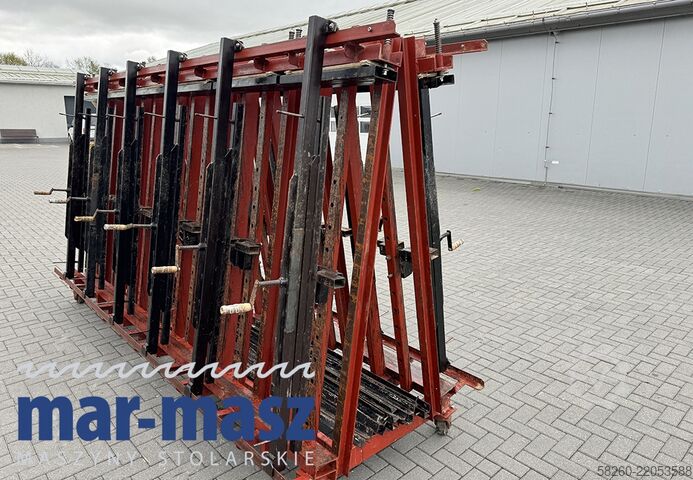 Double-sided trapezoidal pneumatic press jak TECH-FA 