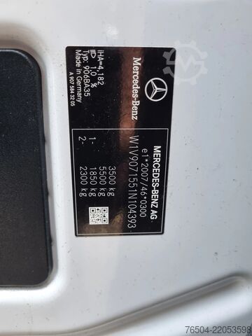 Refrigerated/freezer transport (closed box) Mercedes-Benz Sprinter 516 CDI Koelkoffer N1 Xarios 500 st380...