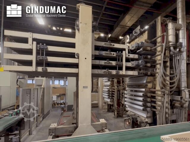 Laminating Press WILD Door leaf press line