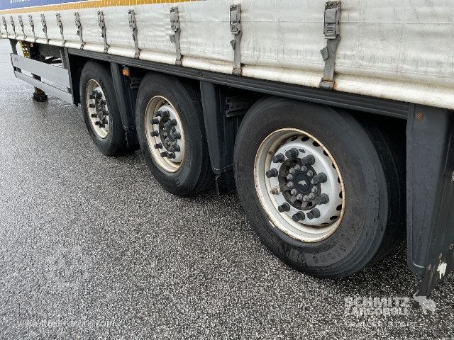 Auflieger mit Pritsche & Plane Schmitz Cargobull Curtainsider Standard
