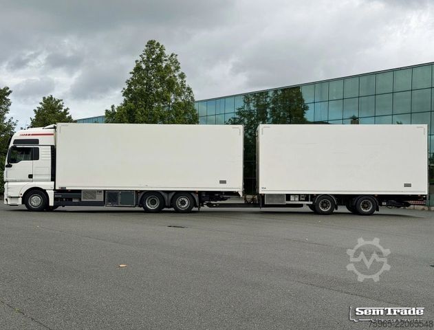 Refrigerated truck MAN TGX 26.440 EURO 6 FULL AIR ISOLATED BOXES DOUBLE