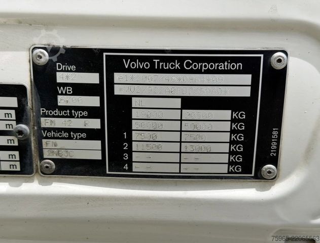 Refrigerated truck VOLVO FM 7 KARREN BAK THEO MULDER KOELING KACHEL LAADK