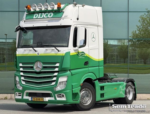 Standard tractor unit MERCEDES-BENZ Actros 1845 GIGA SPACE 2x TANK 615.000 KM TOP CO