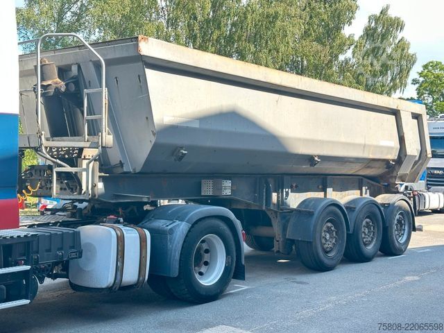 Tipper semitrailer SCHWARZMÜLLER HKS 3 Kippmulde Stahl Lift Mercedes Acshen