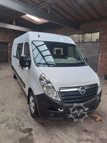 High top van OPEL Movano DoKa 6Sitze 3,5 AHK NaviKlimaTüvServicNeu