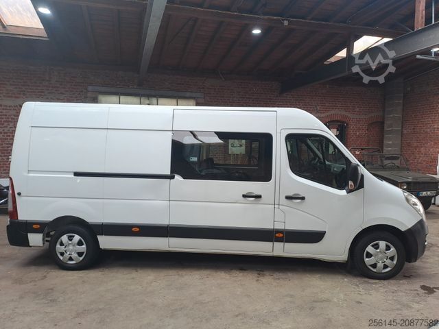Minibus OPEL Movano DoKa 6Sitze 3,5 AHK NaviKlimaTüvServicNeu