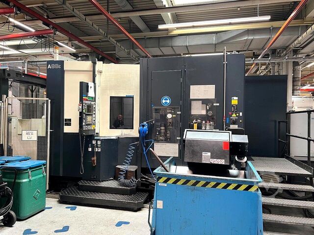 Horizontal machining center MAKINO A88e - A188