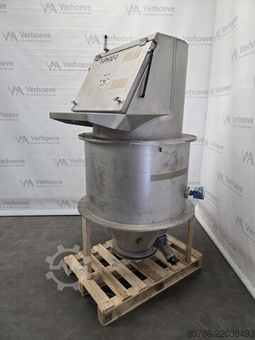 Stainless steel J-Tec product silo, large storage cabinet J-Tec 