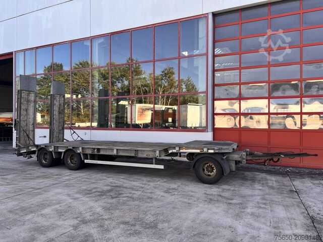 Tieflader Anhänger Humbaur HTD 30  3 Achs Tiefladeranhänger, verzinkt