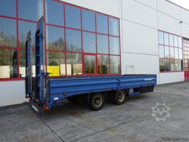 Tieflader Anhänger Müller Mitteltal ETUE-TA 18,0  18 t GG Tandemtieflader