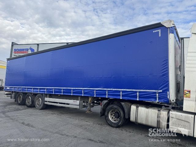 Auflieger mit Pritsche & Plane Schmitz Cargobull Curtainsider Standard