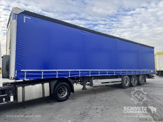 Auflieger mit Pritsche & Plane Schmitz Cargobull Curtainsider Standard