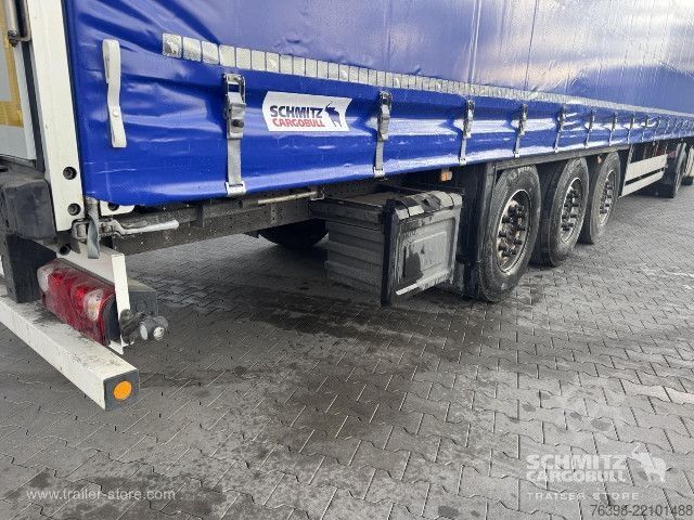 Auflieger mit Pritsche & Plane Schmitz Cargobull Curtainsider Standard