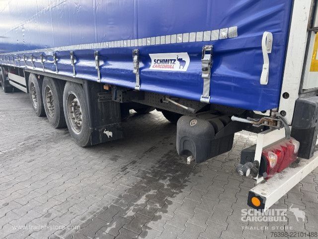 Auflieger mit Pritsche & Plane Schmitz Cargobull Curtainsider Standard