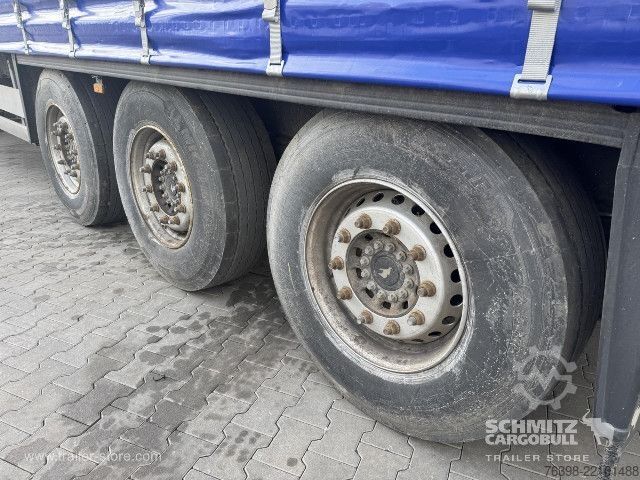 Auflieger mit Pritsche & Plane Schmitz Cargobull Curtainsider Standard