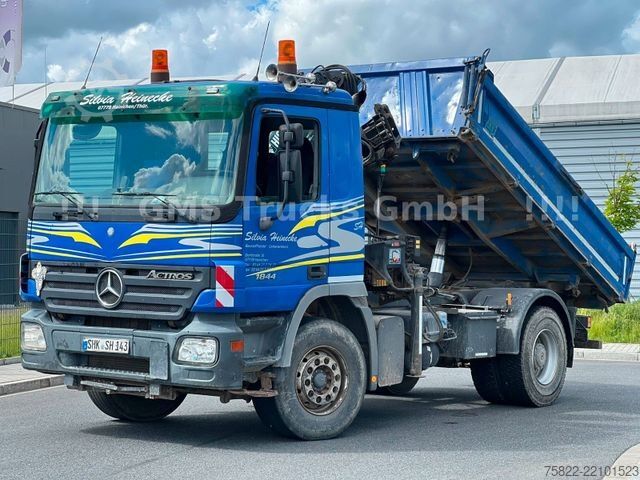 Kipper LKW MERCEDES-BENZ Actros 1844 / EPS / Meiller / Kran mit FUNK