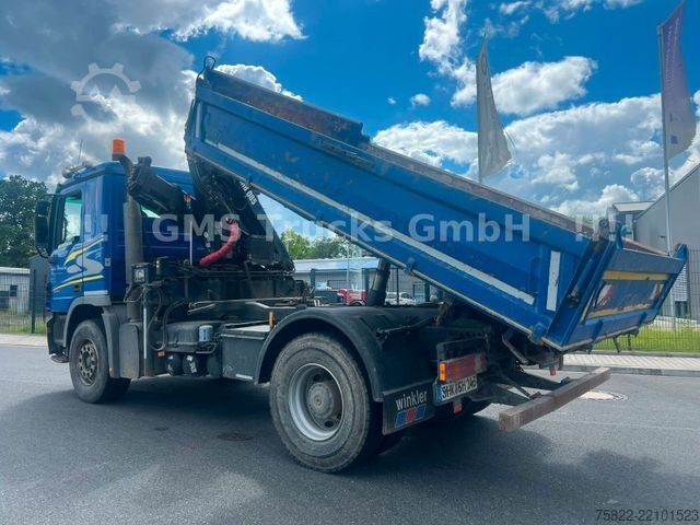 Kipper LKW MERCEDES-BENZ Actros 1844 / EPS / Meiller / Kran mit FUNK