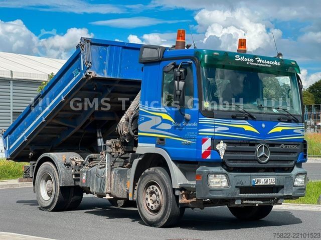 Kipper LKW MERCEDES-BENZ Actros 1844 / EPS / Meiller / Kran mit FUNK