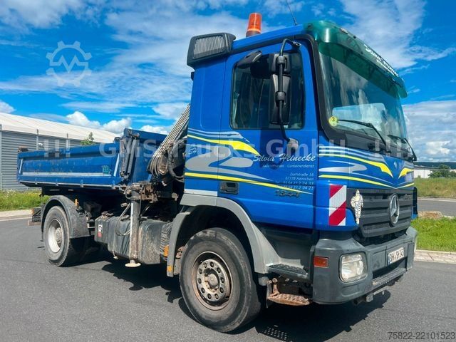 Kipper LKW MERCEDES-BENZ Actros 1844 / EPS / Meiller / Kran mit FUNK