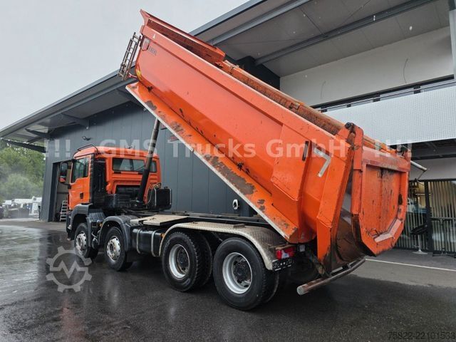Kipper LKW MAN TGS 35.400 / 8X4 / 17qm Carnehl MULDE