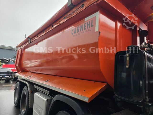 Kipper LKW MAN TGS 35.400 / 8X4 / 17qm Carnehl MULDE