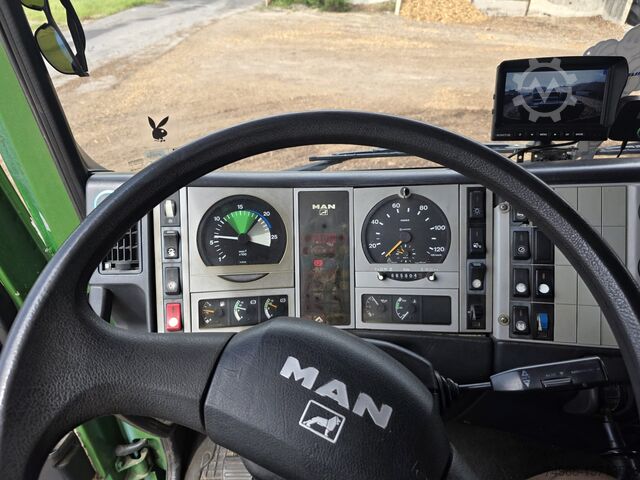 Roll-off tipper MAN MAN 26 403 F2000 Abrollkipper Meille 6X4