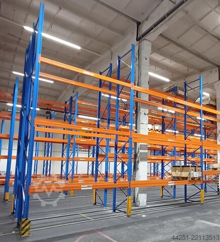 7.5m pallet racking 4.50m high 4 levels Stow Pal Rack System