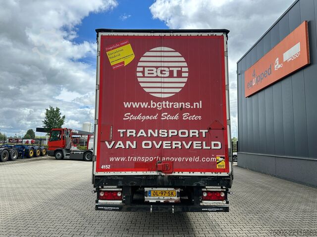 Sliding tarpaulins System Trailer BPW DISC / HARDWOODEN FLOOR / NL-TRAILER / APK:...