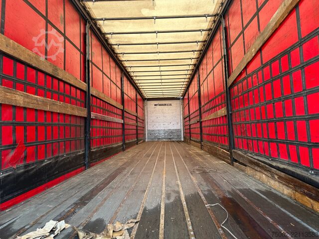 Sliding tarpaulins System Trailer BPW DISC / HARDWOODEN FLOOR / NL-TRAILER / APK:...