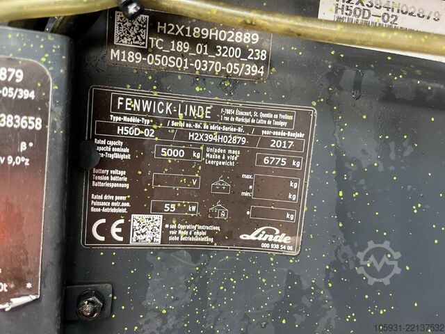 Diesel Forklift Linde H50D-02