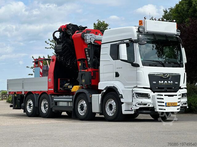 Crane truck MAN TGS PALFINGER PK135002 TEC/FLYJIB/WINCH FULL OP...