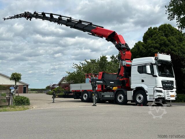 Crane truck MAN TGS PALFINGER PK135002 TEC/FLYJIB/WINCH FULL OP...