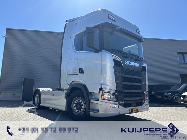 Standard tractor Scania 590S V8 Highline / Retarder / Leder / Vol Lucht...