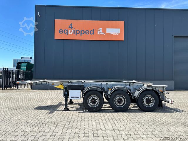 Container transportation Van Hool 20FT ADR CHASSIS / EMPTY WEIGHT 3.280kg / SAF D...