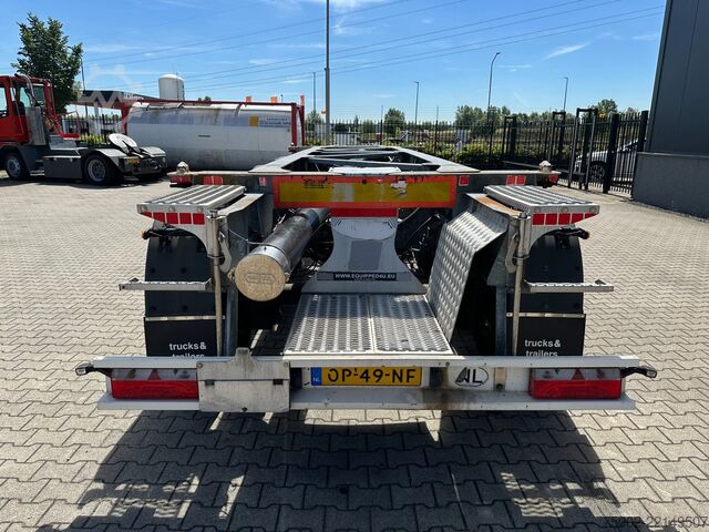 Container transportation Van Hool 20FT ADR CHASSIS / EMPTY WEIGHT 3.280kg / SAF D...