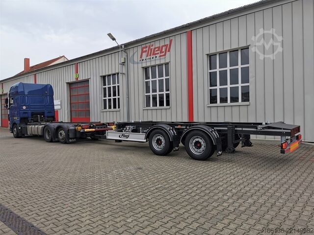 Trailer Swap Chassis Fliegl Tandem-Wechselanhänger TWP 180 Maxi-L