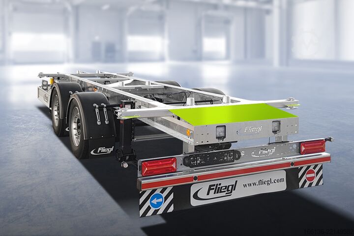 Trailer Swap Chassis Fliegl Tandem-Wechselanhänger TWP 180 Maxi-L