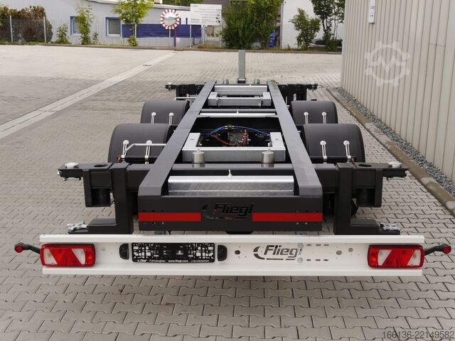 Trailer Swap Chassis Fliegl Tandem-Wechselanhänger TWP 180 Maxi-L