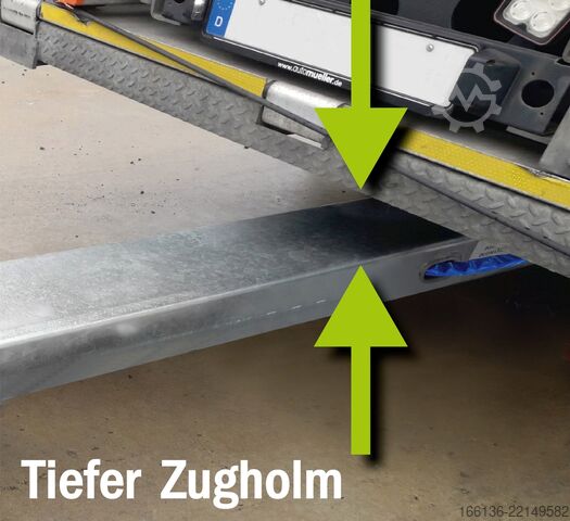 Trailer Swap Chassis Fliegl Tandem-Wechselanhänger TWP 180 Maxi-L