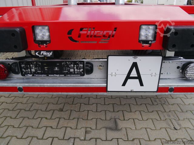 Trailer Swap Chassis Fliegl Tandem-Wechselanhänger TWP 180 Maxi-L