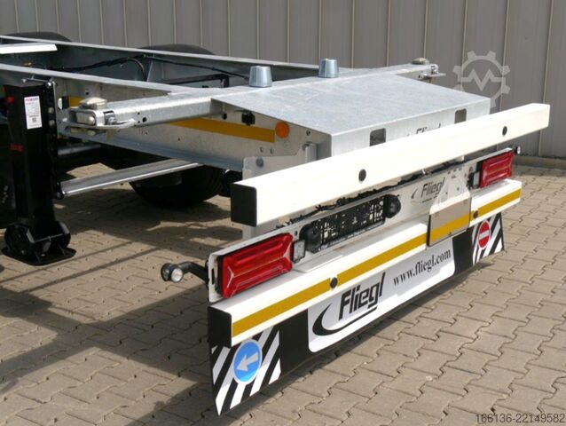 Trailer Swap Chassis Fliegl Tandem-Wechselanhänger TWP 180 Maxi-L