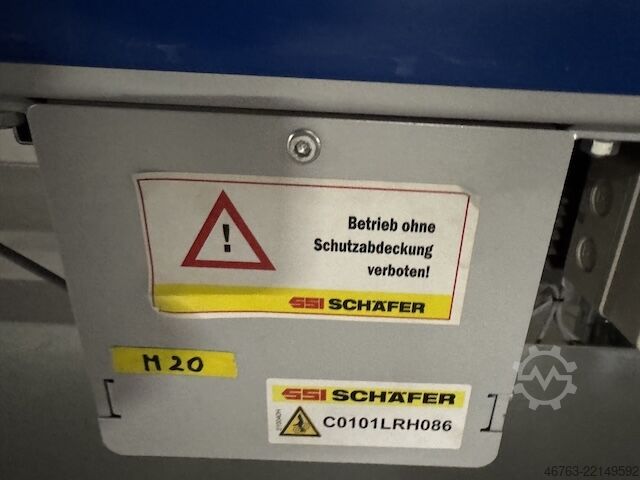 Approx. 600–700 m conveyor system, SSI Schäfer 