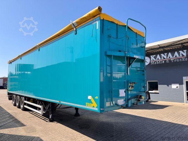 Walking floor semitrailer STAS S 300 ZX Walkingfloor Schubboden 2 x Vorhanden