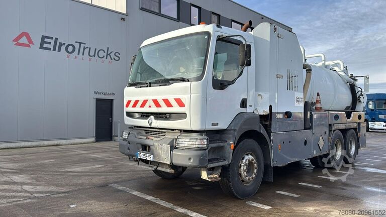 Saugfahrzeug Renault Kerax 370 (10970L / CAMION FRANCAIS / VIDANGEUR...