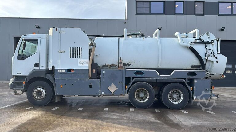Saugfahrzeug Renault Kerax 370 (10970L / CAMION FRANCAIS / VIDANGEUR...