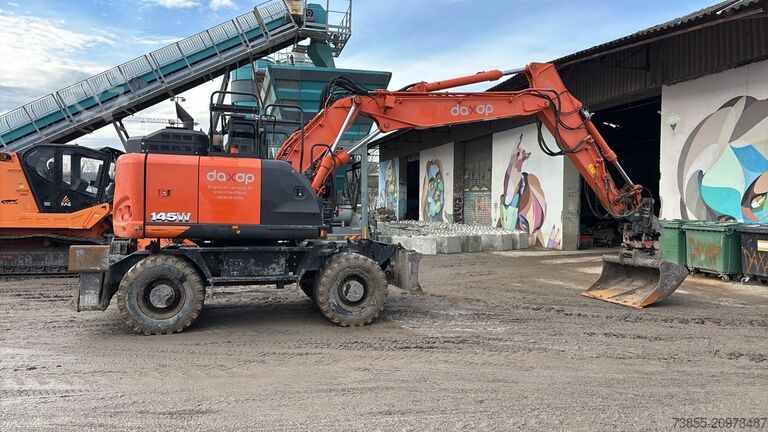 Mobilbagger Hitachi ZX145W-6