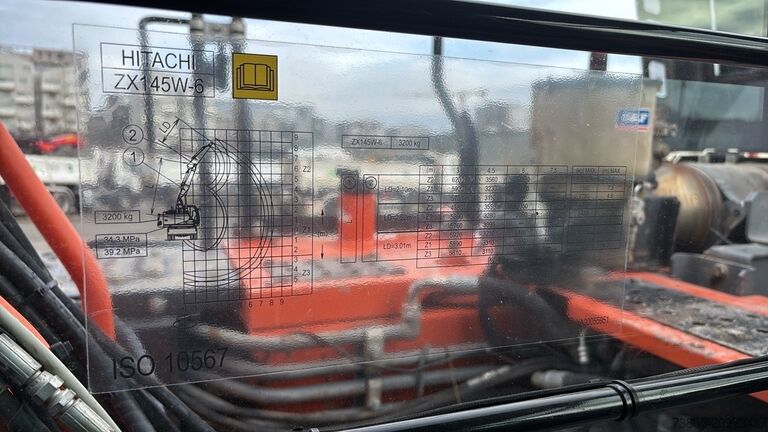 Mobilbagger Hitachi ZX145W-6