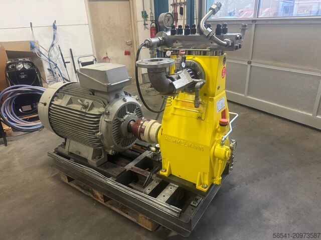 340 bar 254 lpm high-pressure pump unit Hammelmann HDP 202